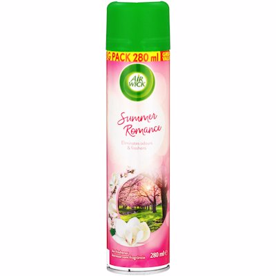 AIRWICK AIR FRESHENER SUMMER ROMANCE 280ML