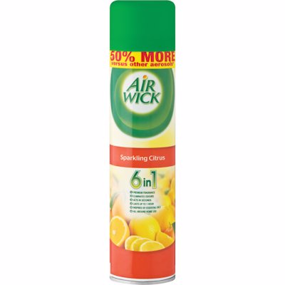 AIRWICK AIR FRESHNENER SPARKLING CITRUS 280ML