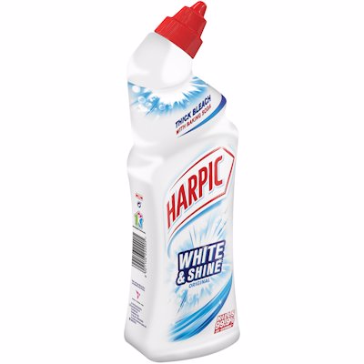 HARPIC WHITE & SHINE TTHIC BLEACH ORIGINAL 750ML