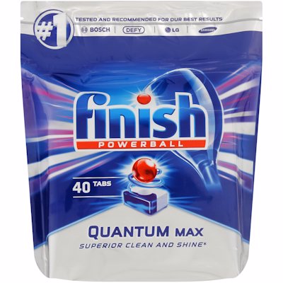 FINISH QUANTUM TABS REGULAR 40'S