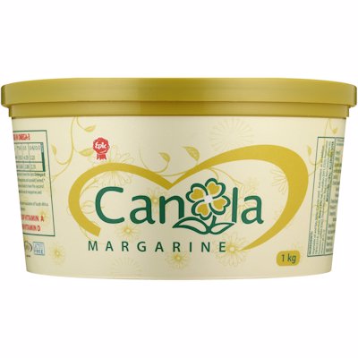 CANOLA MARGARINE TUB 1KG