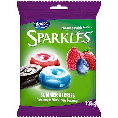 BEACON SPARKLES SUMMER BERRIES 125G