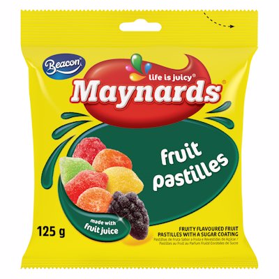 MAYNARDS FRUIT PASTILLES 125GR