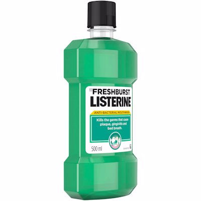 LISTERINE MOUTHWASH FRESHBURST 500ML