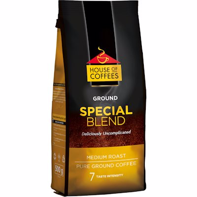 HOUSE OF COFFEES GROUND SPECIAL BLEND 7 500GR