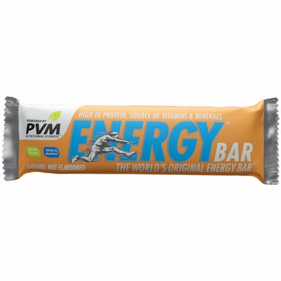 PVM ENERGY BAR CARAMEL NUT 45GR