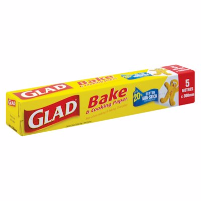 GLAD BAKE & COOKING PAPER 5M