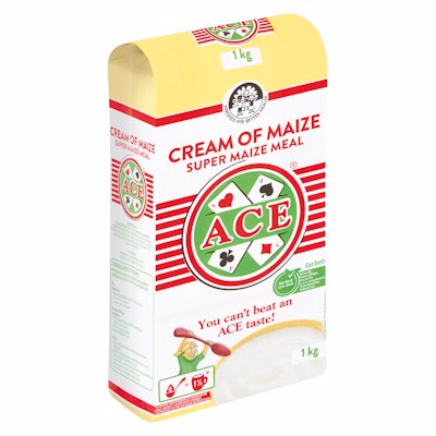 ACE CREAM OF MAIZE SUPER MAIZE MEAL 1KG