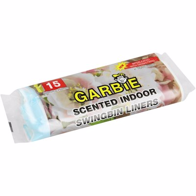 GARBIE SCENTED INDOOR SWING BIN LINERS 15'S