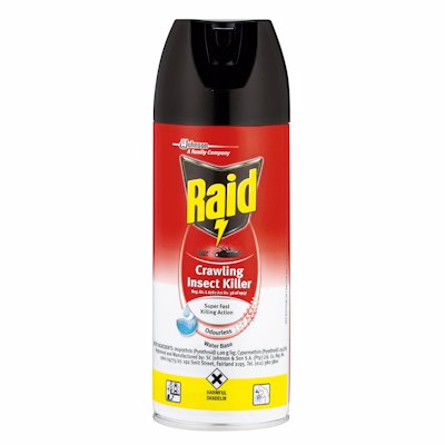 RAID CRAWLING INSECT KILLER ODOURLESS 300ML