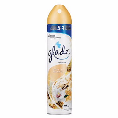 GLADE AIR FRESHENER VANILLA & MAGNOLIA 300ML