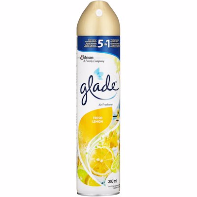 GLADE AIR FRESHENER LEMON 300ML