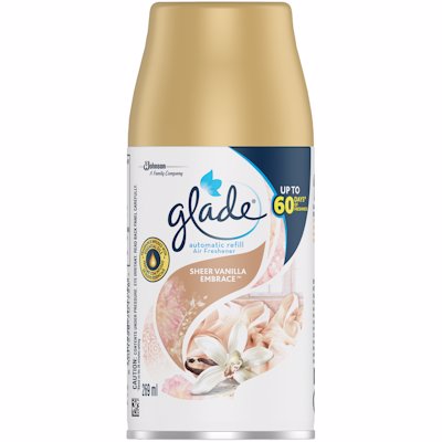 GLADE AIR FRESHENER REFILL SHEER VANILLA 269ML