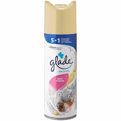 GLADE SECRETS BABY CARESS 180ML