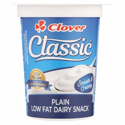 CLOVER CLASSIC YOGHURT PLAIN 175GR