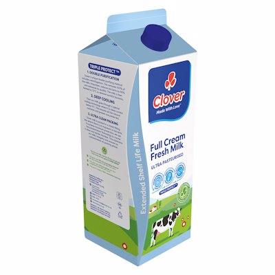 CLOVER MILK FULL CREAM 2LT