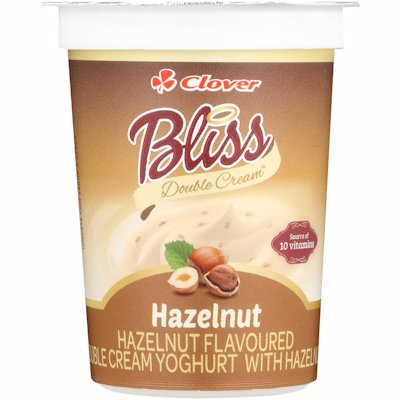 CLOVER BLISS YOGHURT HAZELNUT 175GR