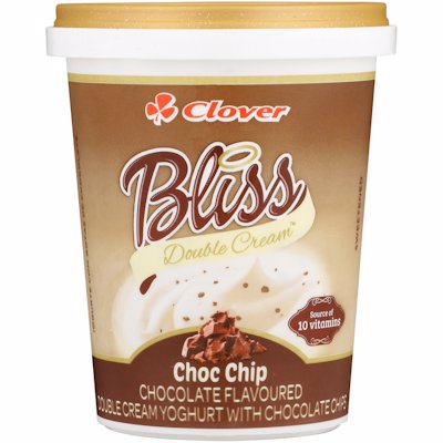 CLOVER BLISS YOGHURT CHOC CHIP 500GR