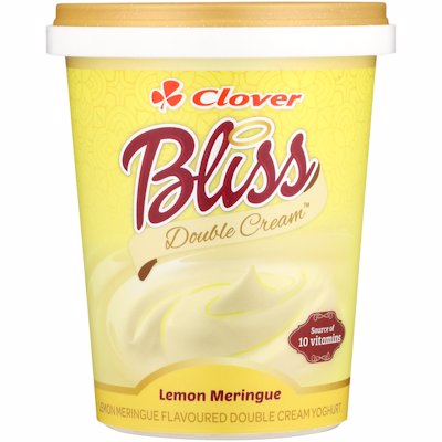 CLOVER BLISS YOGHURT LEMON MERINGUE 500GR