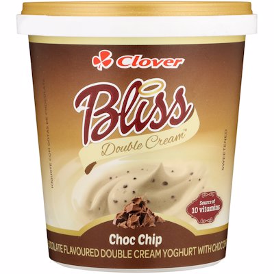 CLOVER BLISS YOGHURT CHOC CHIP. 1KG