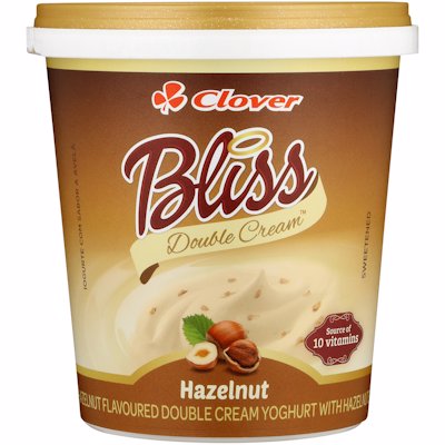 CLOVER BLISS YOGHURT HAZELNUT. 1KG