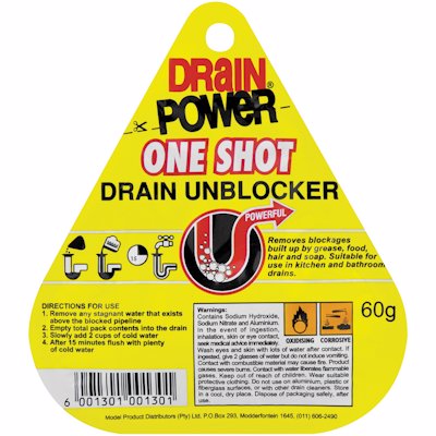 DRAIN POWER ONE SHOT 60GR