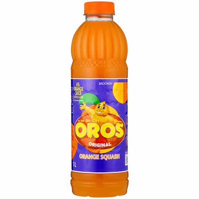 BROOKES OROS ORANGE SQUASH 1LT