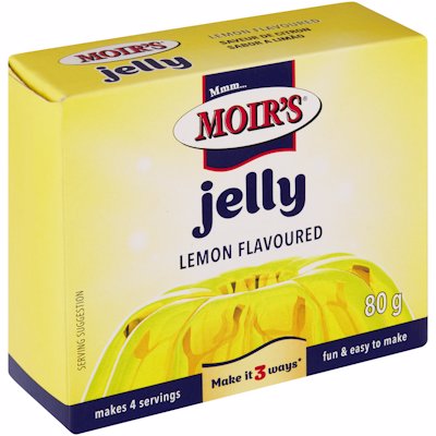 MOIR'S JELLY LEMON FLAVOUR 80GR