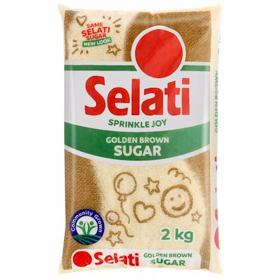 SELATI SUGAR GOLDEN BROWN. 2KG