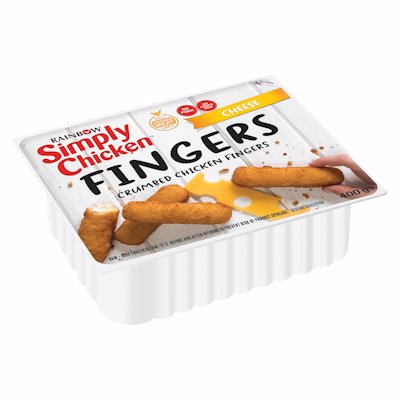 SIMPLY CHICKEN FINGERS CHEESE 400GR