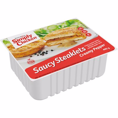 SIMPLY CHICKEN CREAMY PEPPER 400GR