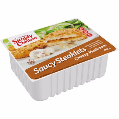 SIMPLY CHICKEN CREAMY MUSHROOM 400GR