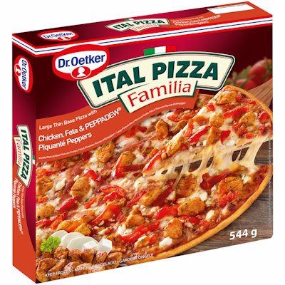 ITAL PIZZA FAMILY CHEESE FETA 544GR