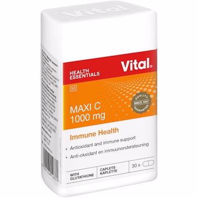 VITAL HEALTH MAXI C 1000MG 30'S