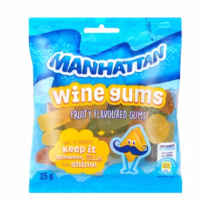 MANHATTAN WINE GUMS 125G