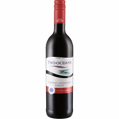 TWO OCEANS CABERNET SAUVIGNON MERLOT 750ML