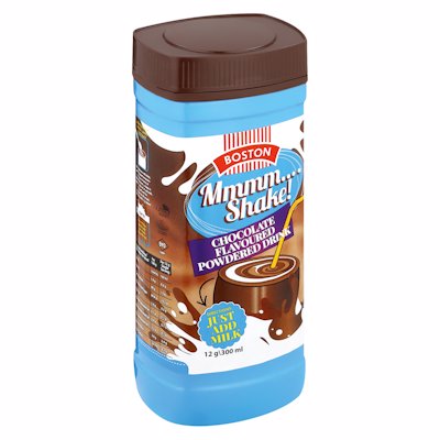 BOSTON MILK CHOCOLATE FLAVOURED MILK DRINK 500GR