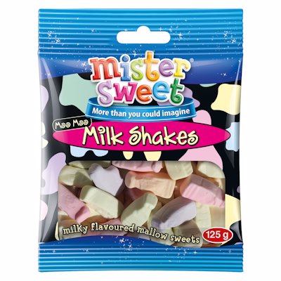 MISTER SWEET MOO MILKSHAKE 125GR