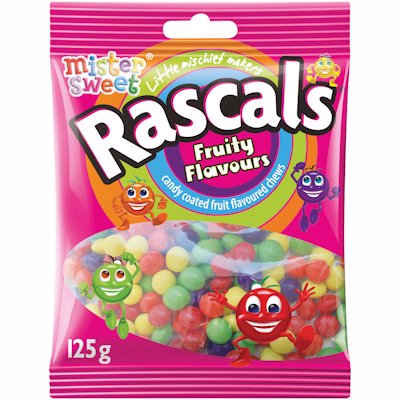 RASCALS FRUIT 125GR