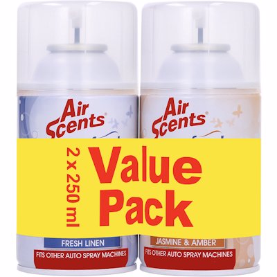 AIRSCENTS AUTOFRESH VALUE PACK 250ML