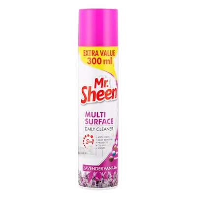 MR SHEEN CLEAN & SHINE LAVENDER & VANILLA 275GR