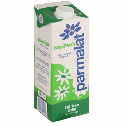 PARMALAT EVERFRESH FAT FREE MILK 1LT