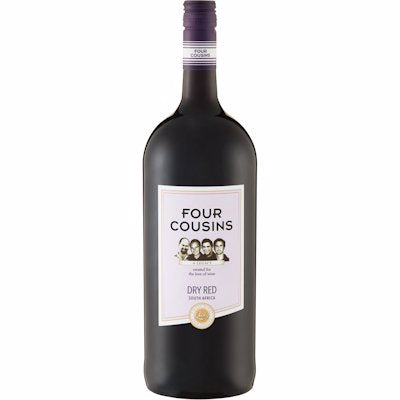 FOUR COUSINS DRY RED 1.5L