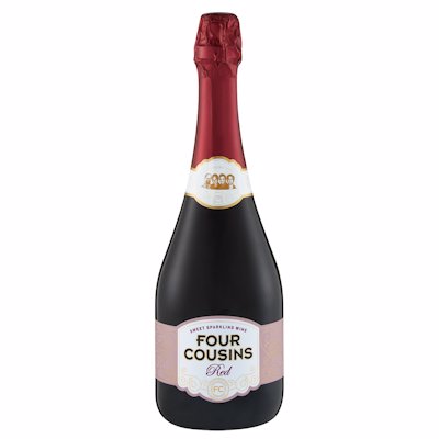 FOUR COUSINS SPARKLING RED 750ML