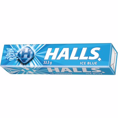 HALLS ICE BLUE 33.5G