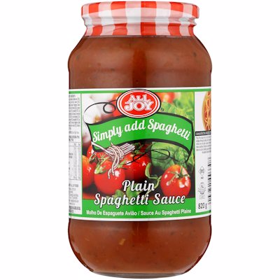 ALL JOY SPAGHETTI SAUCE PLAIN 820GR