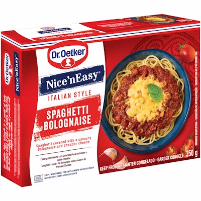 NICE & EASY SPAGHETTI BOLOGNAISE 350GR