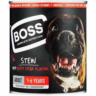 BOSS ADULT STEW STEAK 775GR