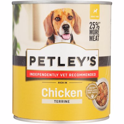 PETLEY'S TERRINE RICH IN CHICKEN FLAVOUR 775GR