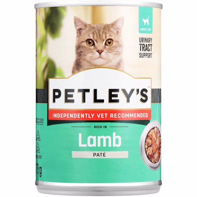 PETLEY'S COARSE PATE RICH IN LAMB 375GR